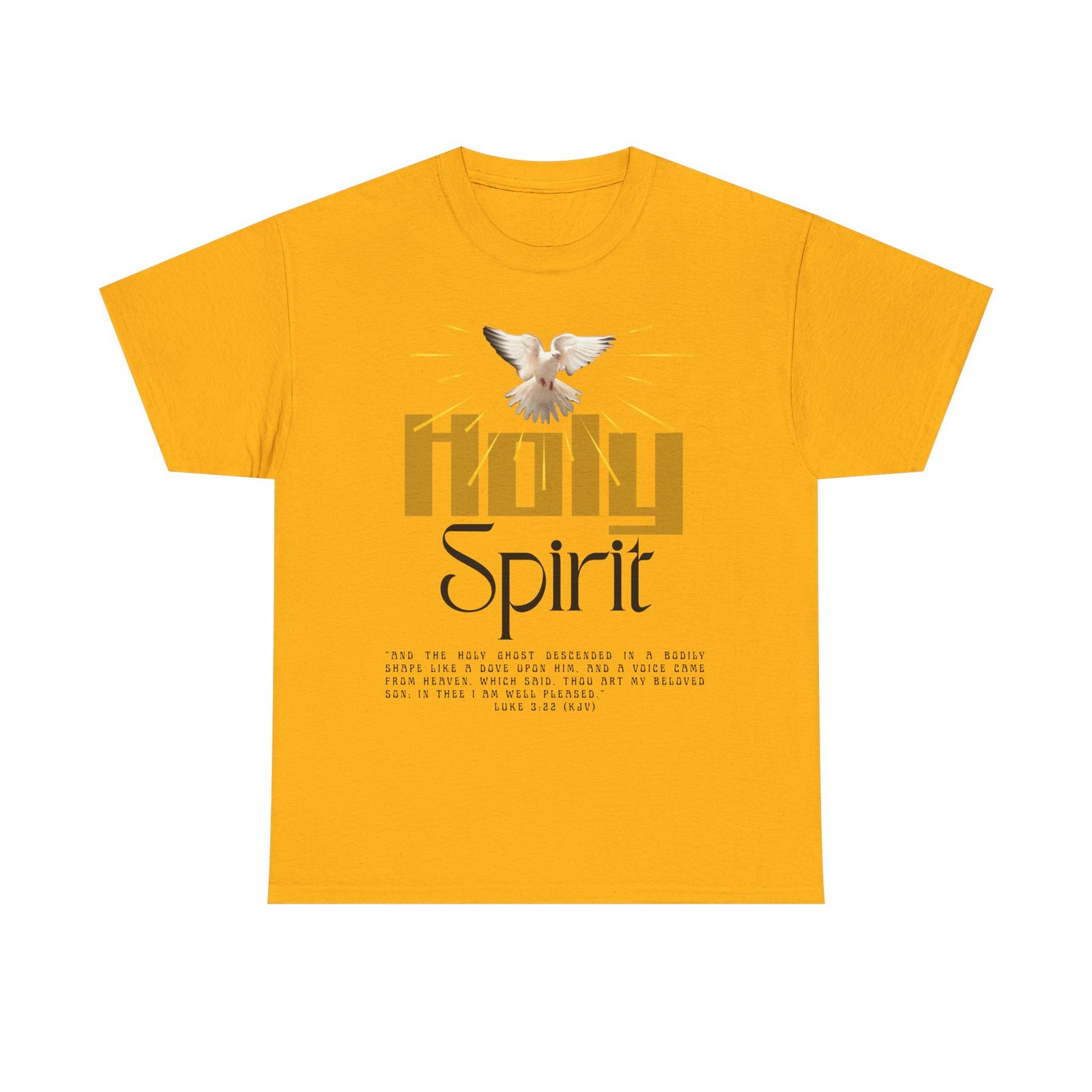 christian t shirts, holy spirit unisex heavy cotton tee, inspirational t shirt for faith celebration, christian gift, spiritual attire, religious apparel