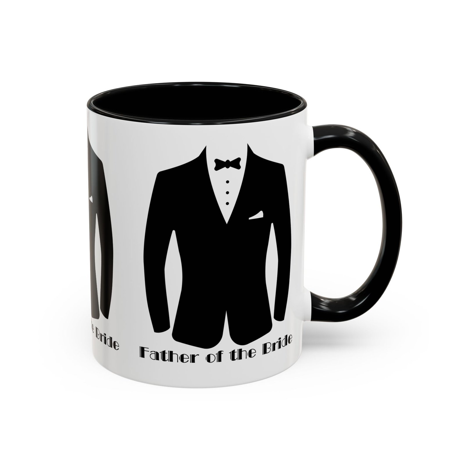 father of the bride mug 11, 15oz| wedding day gift | elegant keepsake for dad