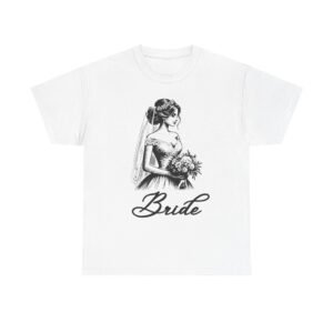 bride graphic tee, wedding gift t shirt, bridal party apparel, engagement celebration shirt, bride to be outfit