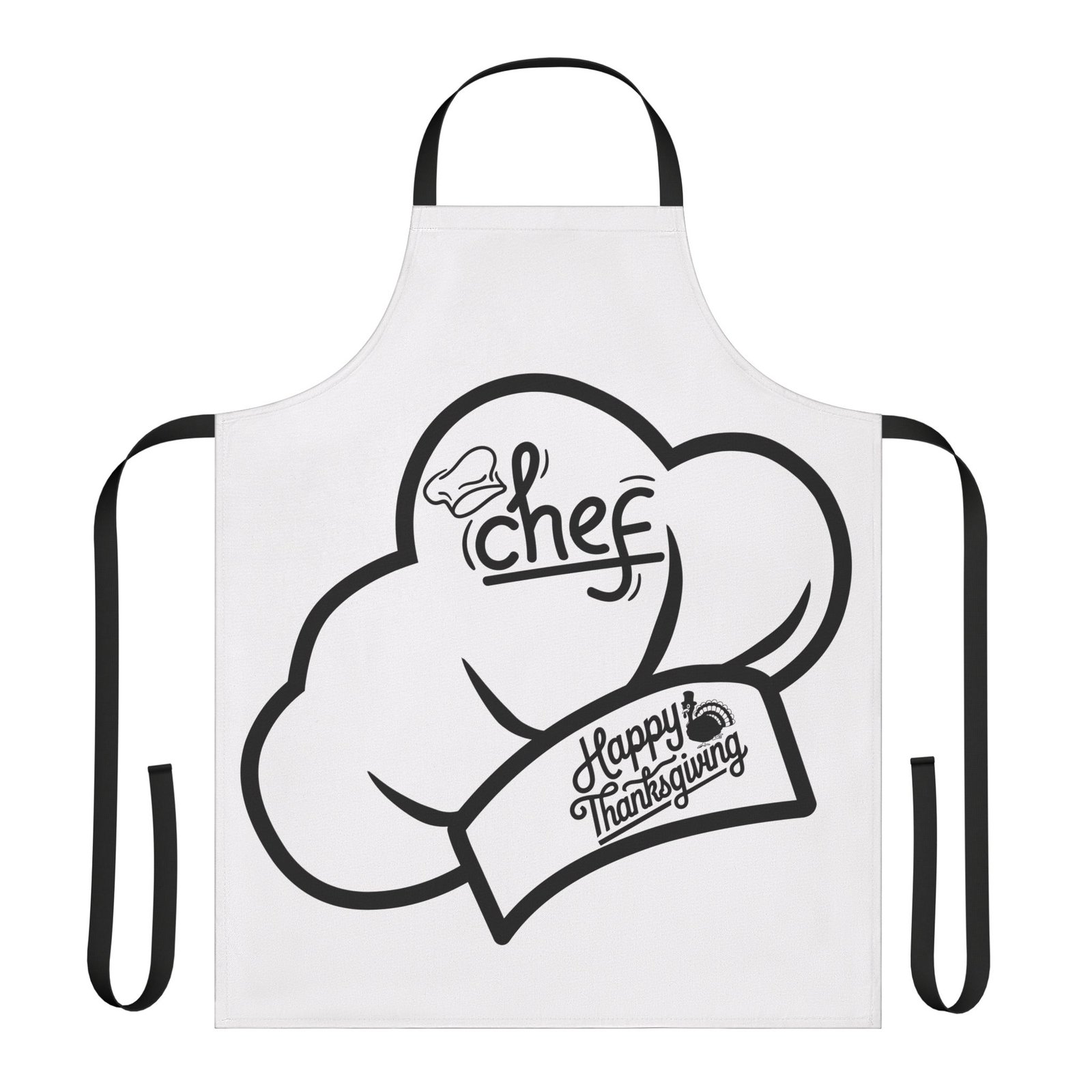 apron, 5 color straps (aop)