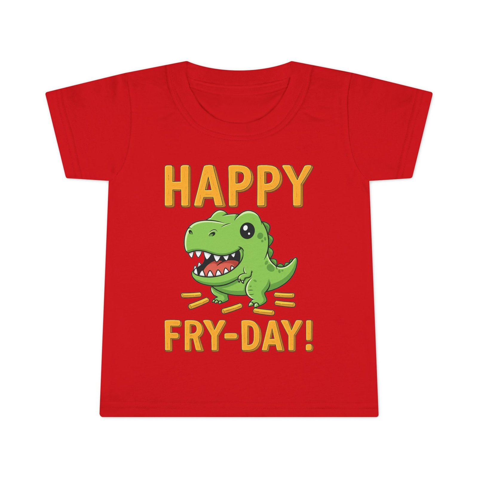 dino fry day toddler t shirt, fun kids tee, dinosaur shirt for toddlers, cute children's clothing, toddler gift idea