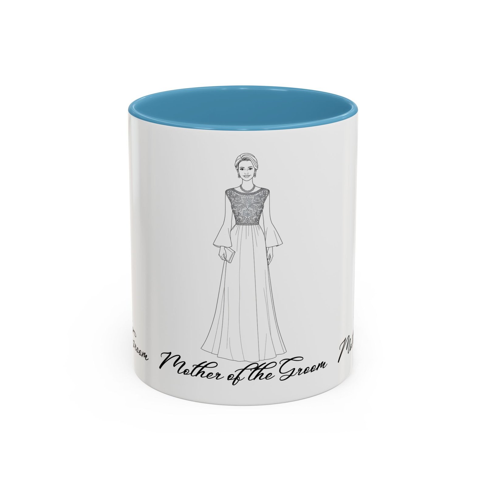 elegant mother of the groom mug perfect gift for bridal showers, weddings, coffee lovers, wedding planning