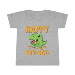 dino fry day toddler t shirt, fun kids tee, dinosaur shirt for toddlers, cute children's clothing, toddler gift idea