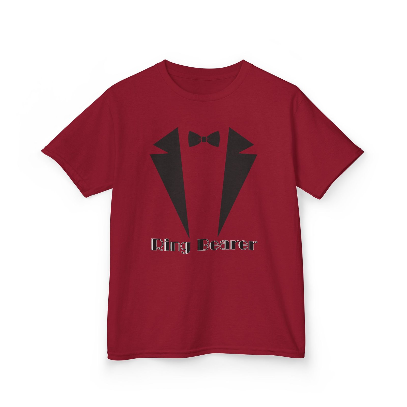 ring bearer kids tee, cute ring bearer shirt, toddler wedding outfit, boys' formal wear tee, kids' tuxedo tee, wedding attire for kids