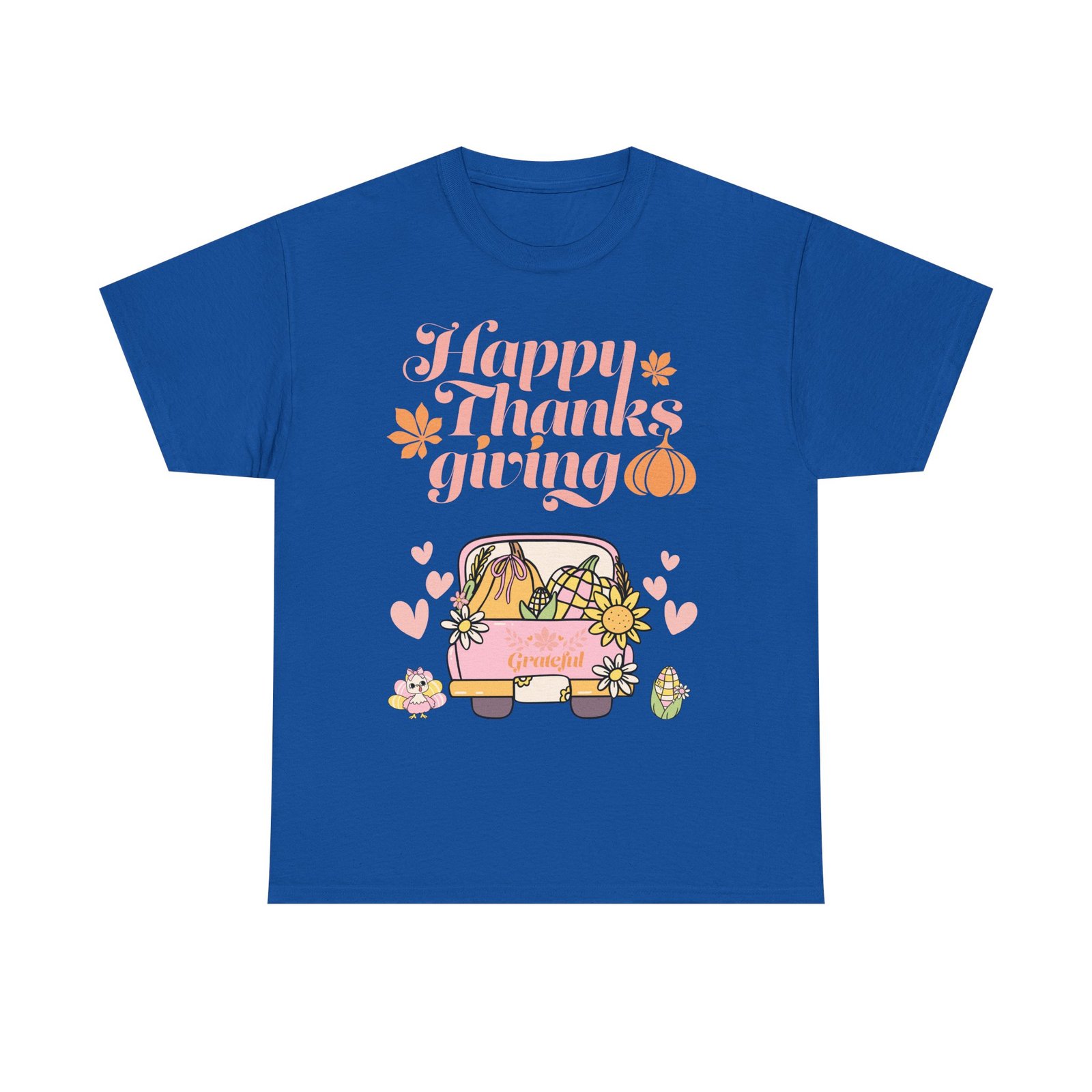 happy thanksgiving unisex tee | cozy autumn shirt for family gatherings, thanksgiving celebration, fall fashion, cute gift idea
