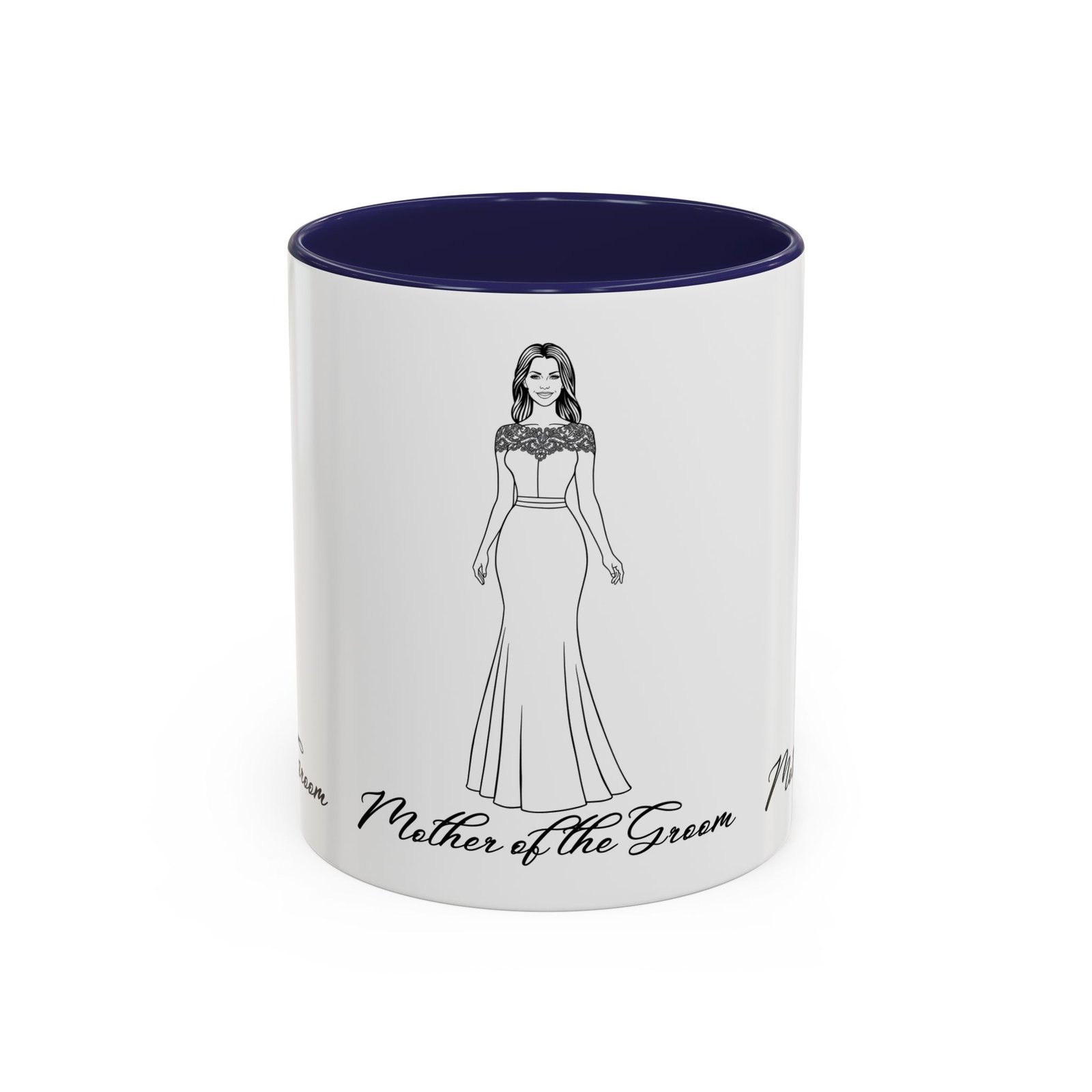 mother of the groom mug accent coffee mug (11, 15oz)