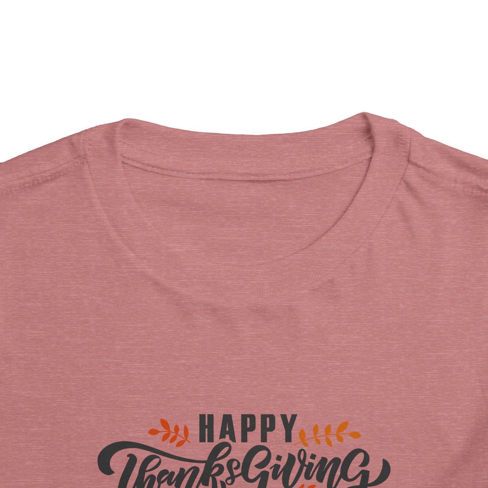 Matching C-Thanksgiving Toddler Tee, Fall Shirt for Kids, Autumn Celebration Outfit, Cute Thanksgiving Apparel, Toddler Short Sleeve Shirt - Image 6