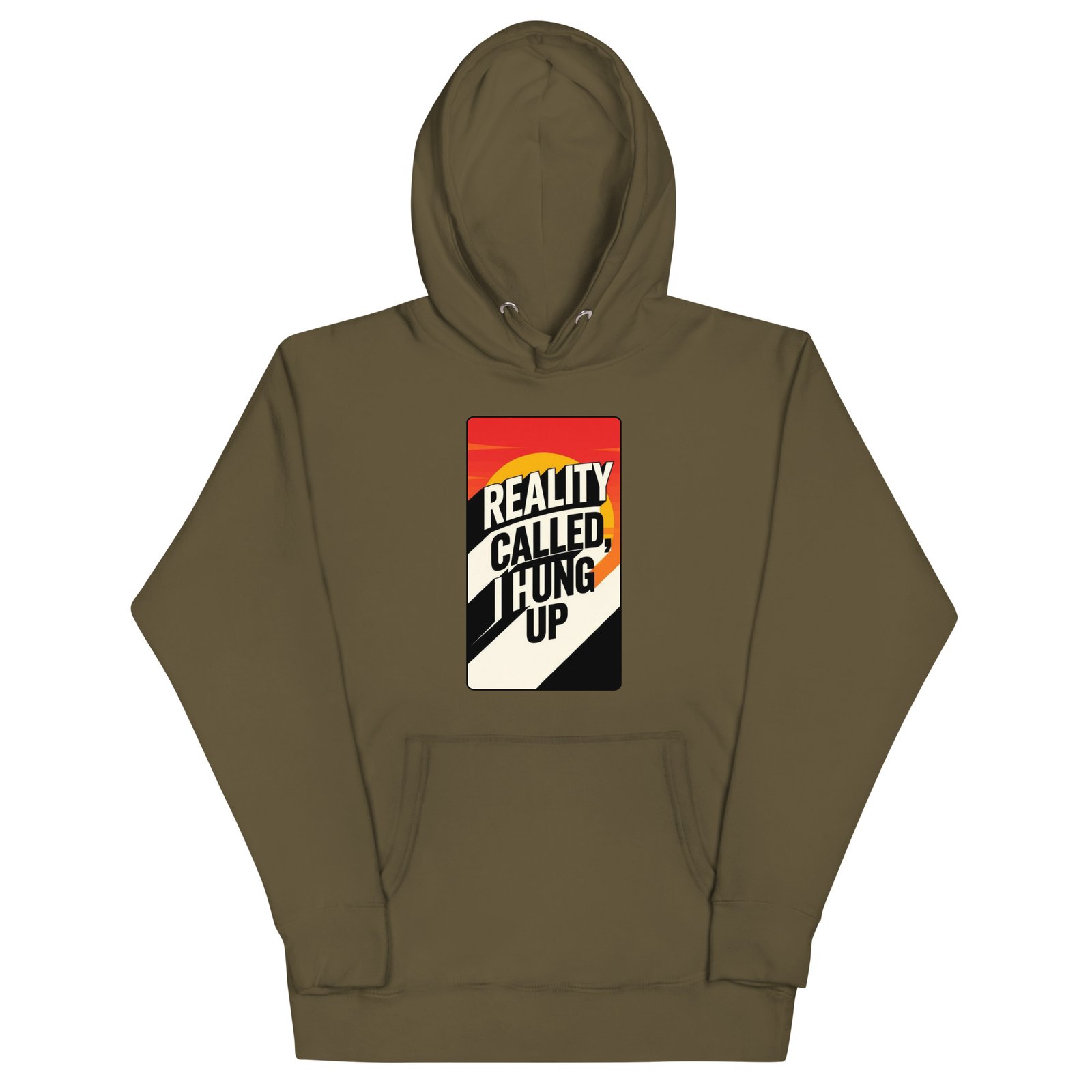 Reality Called I Hung UP-Unisex Hoodie - Image 10
