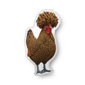 Polish Chicken Decorative Pillow