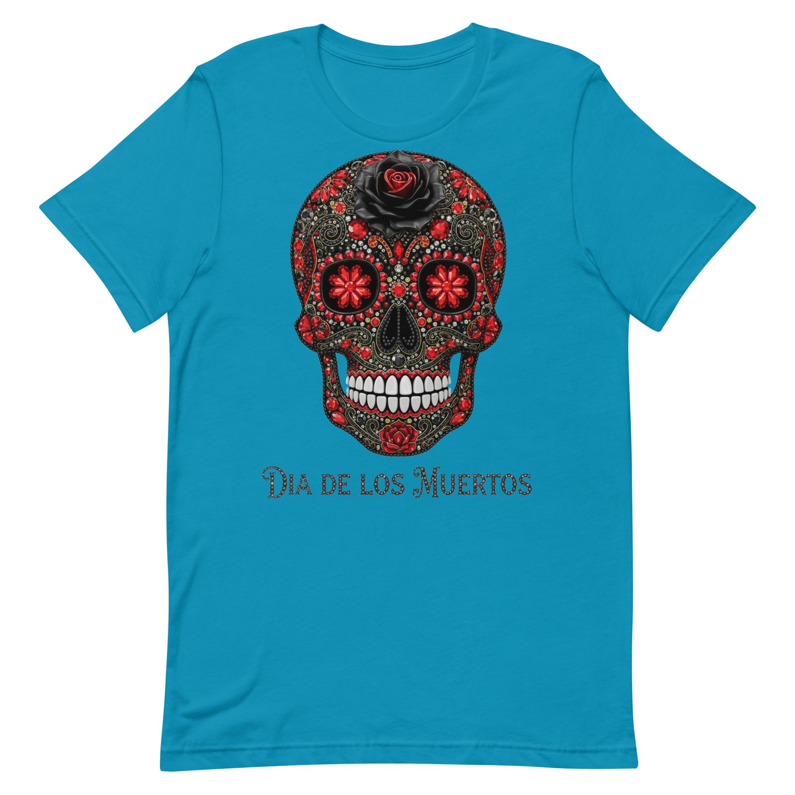 Dia de los Muertos Skull Unisex t-shirt