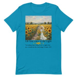 Lift your face to the light-Unisex t-shirt