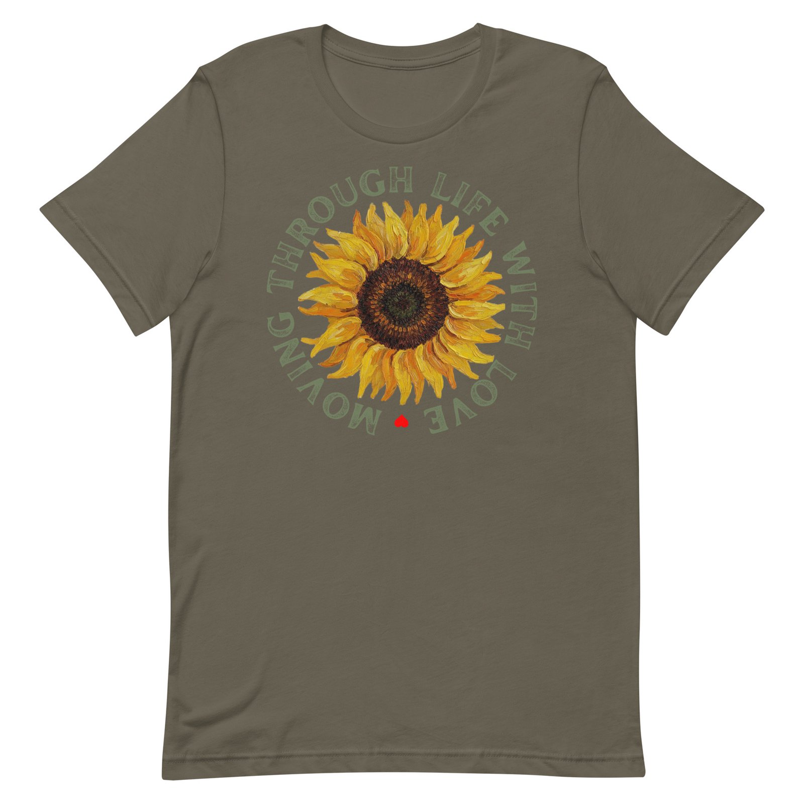 Moving through life with love Unisex t-shirt - Image 2