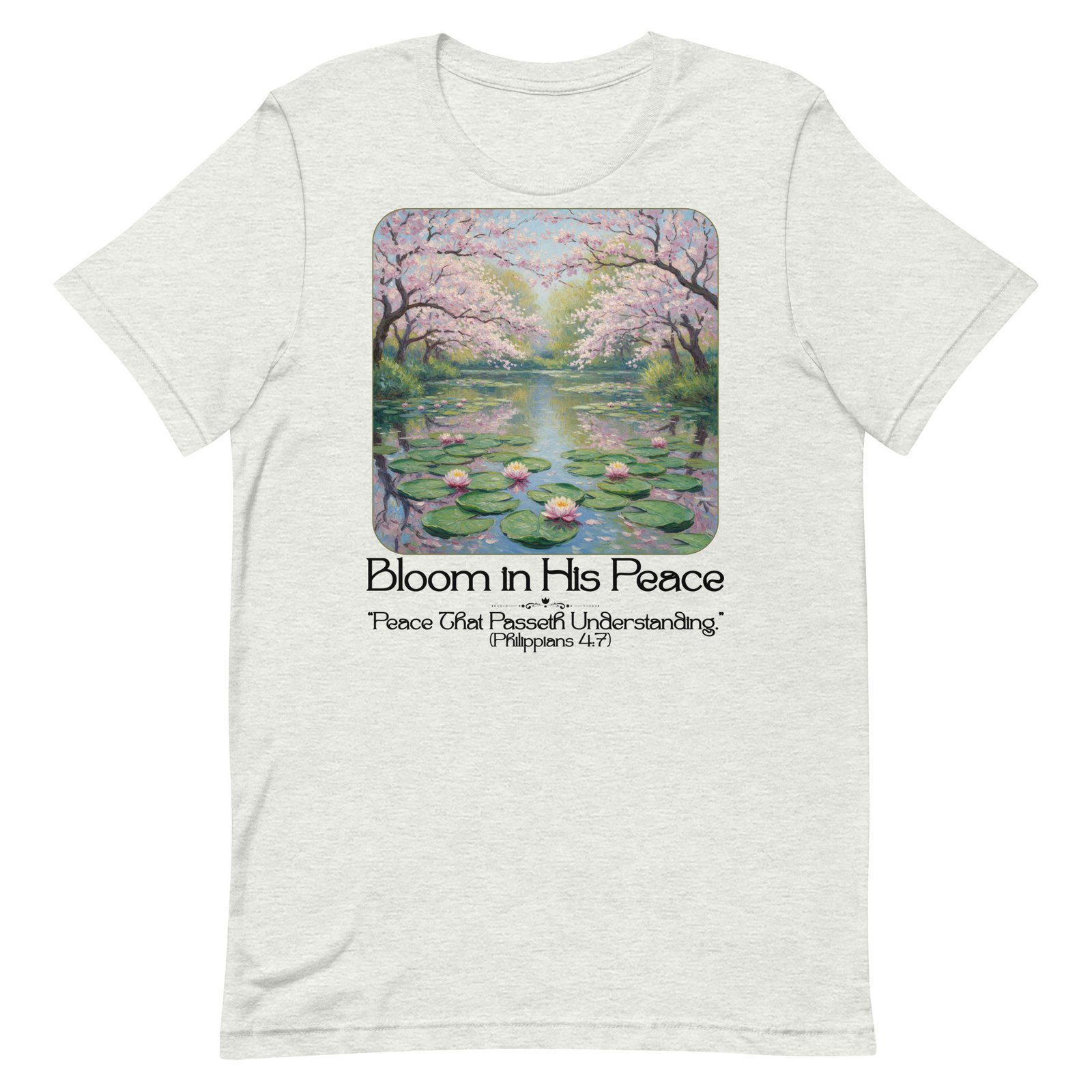 Bloom in his Peace Unisex t-shirt - Image 3