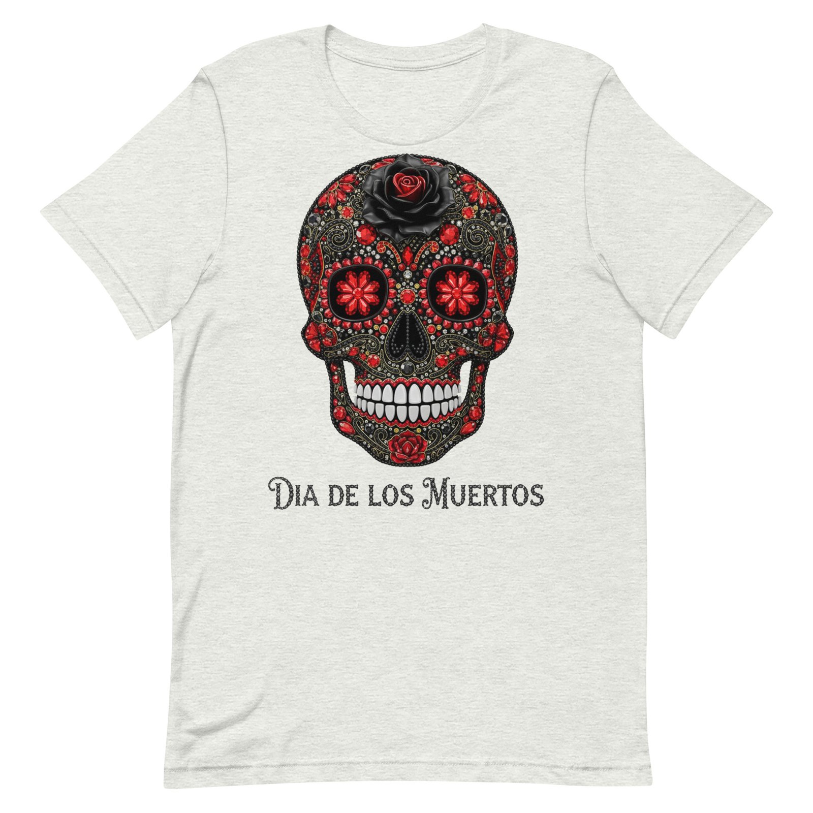 Dia de los Muertos Skull Unisex t-shirt - Image 3
