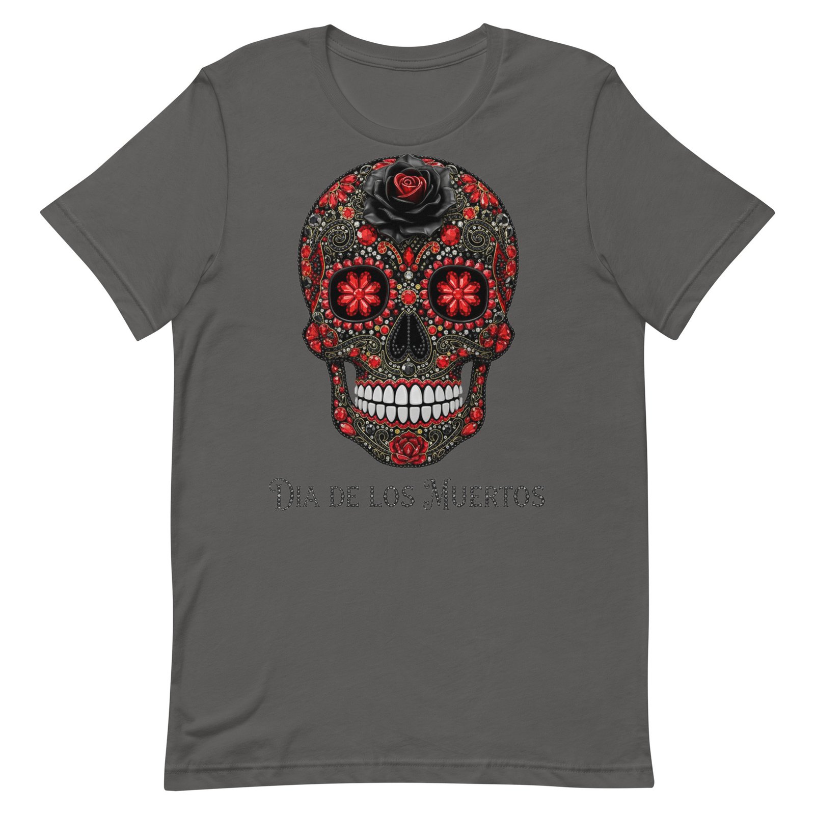 Dia de los Muertos Skull Unisex t-shirt - Image 4