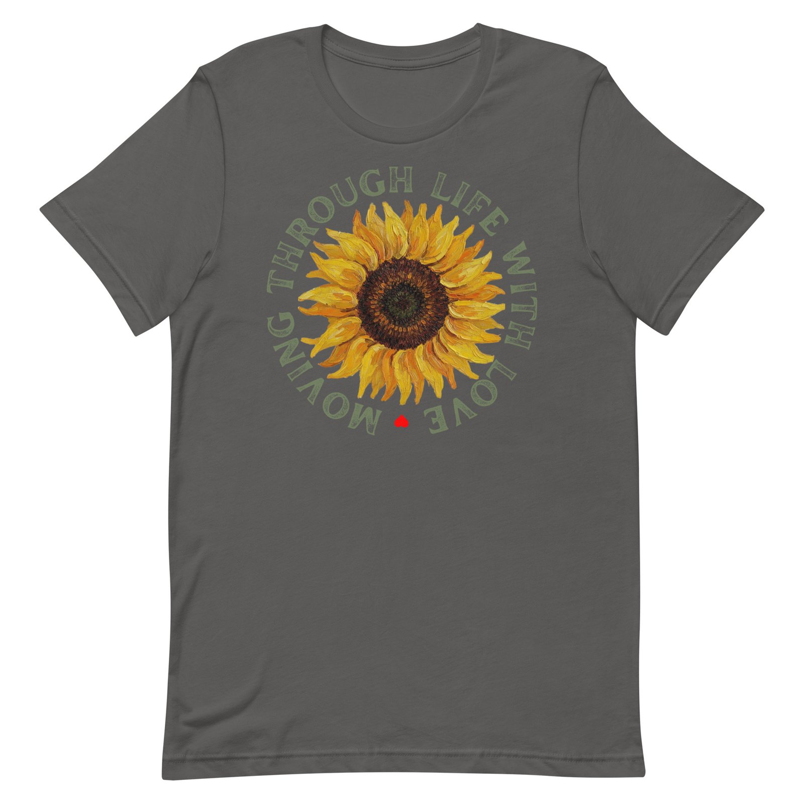 Moving through life with love Unisex t-shirt - Image 4