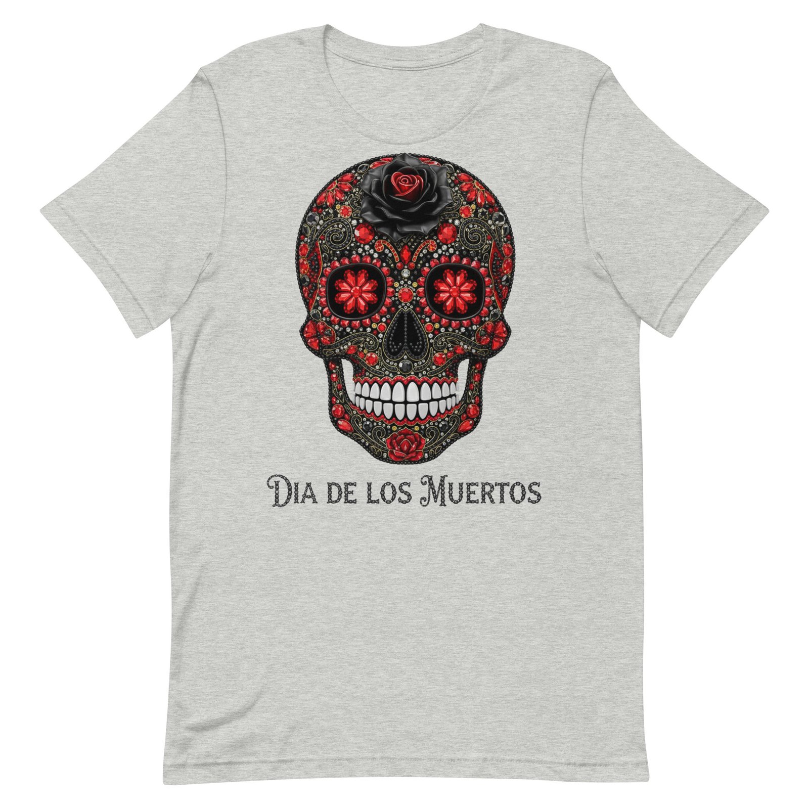 Dia de los Muertos Skull Unisex t-shirt - Image 5