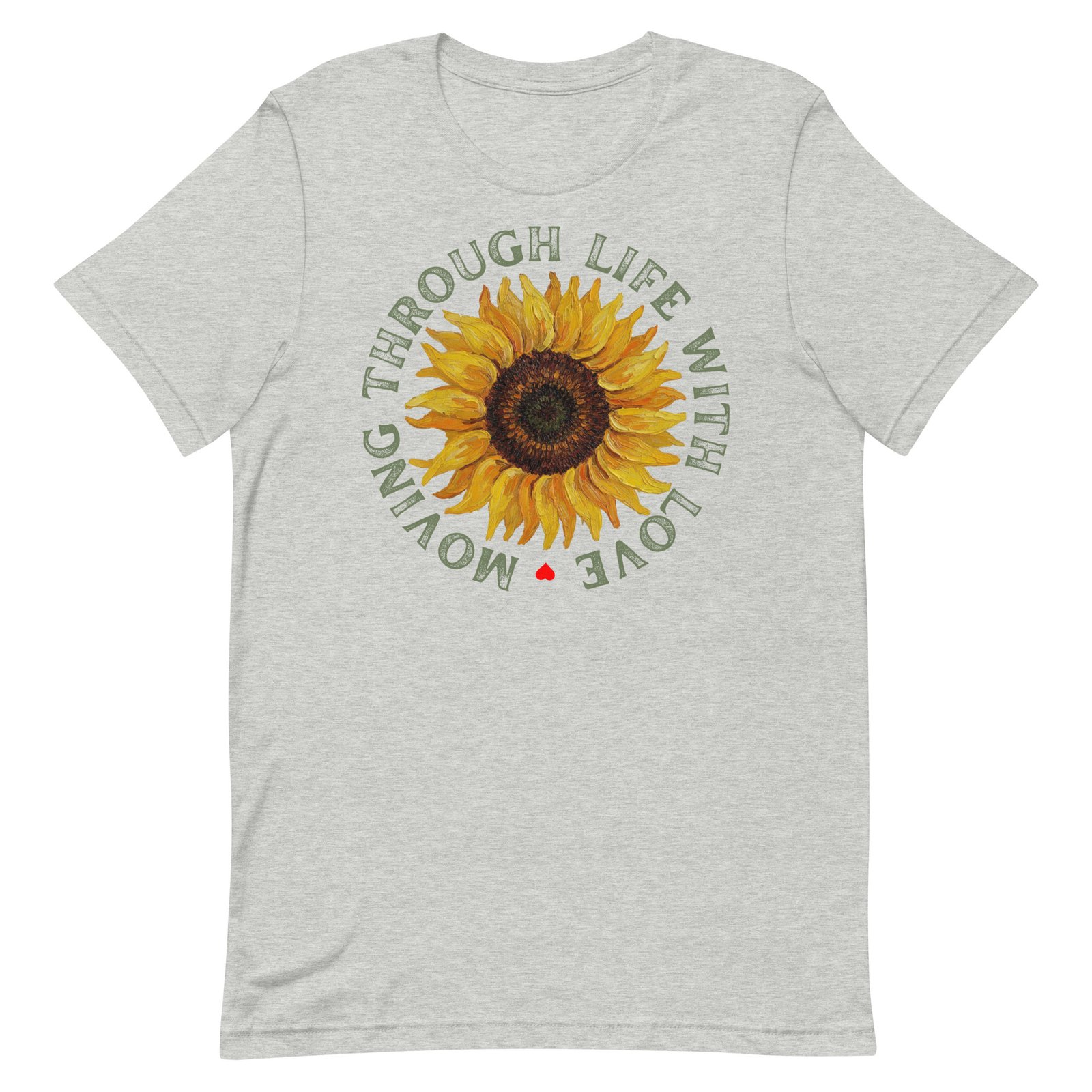 Moving through life with love Unisex t-shirt - Image 5