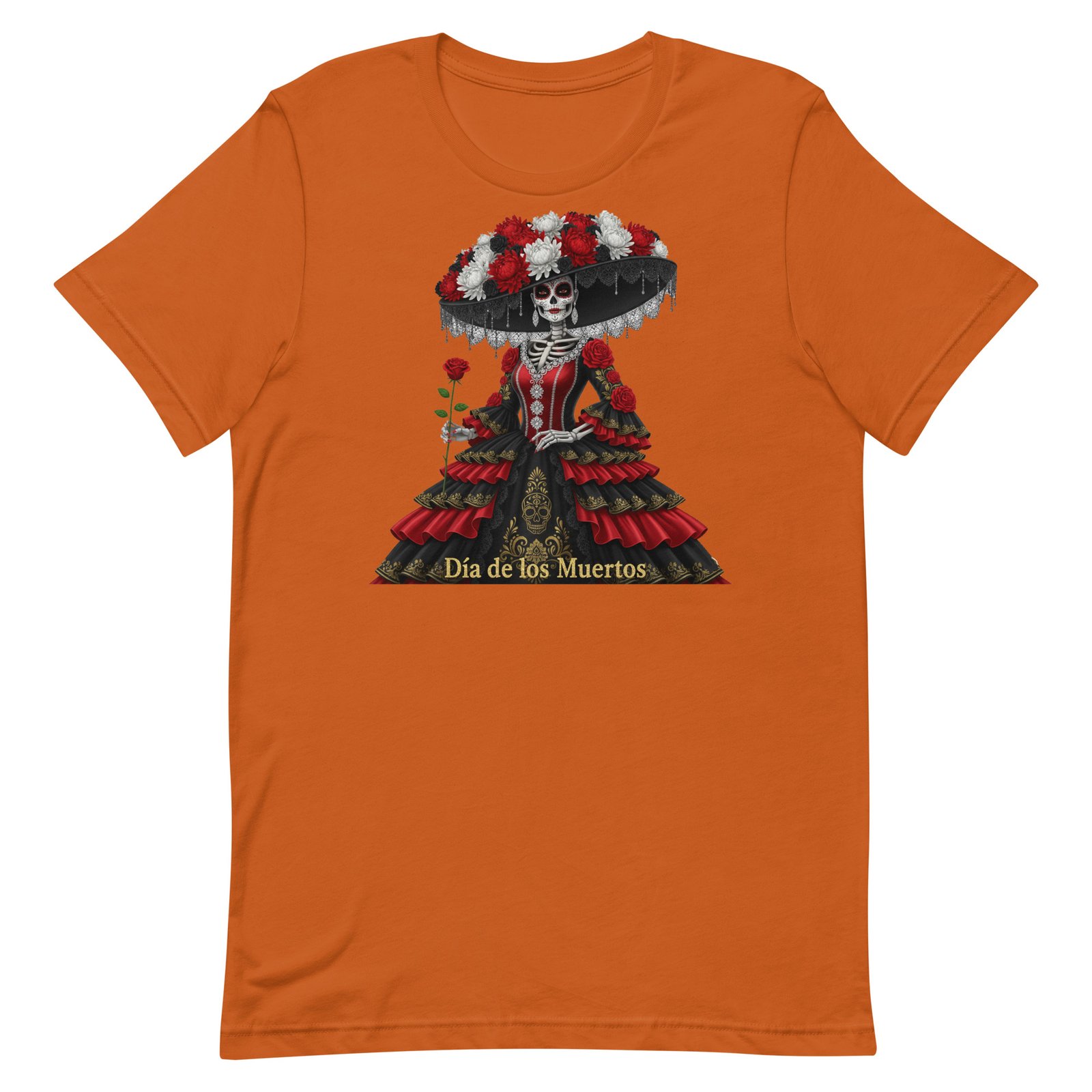 Catrina Dia de los Muertos Unisex t-shirt - Image 6