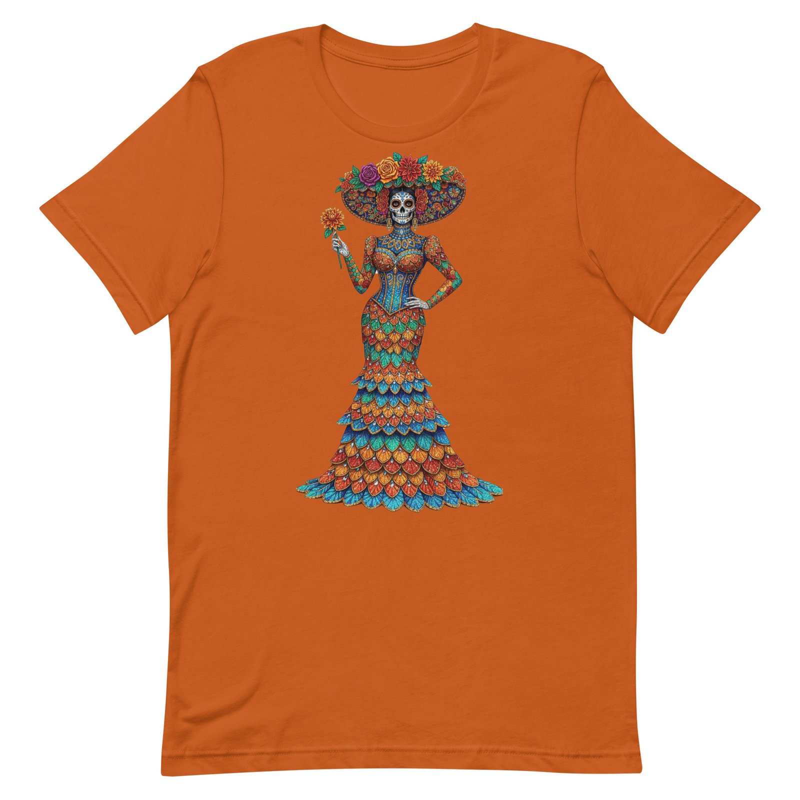 Catrina Dia de los Muertos Unisex t-shirt - Image 6