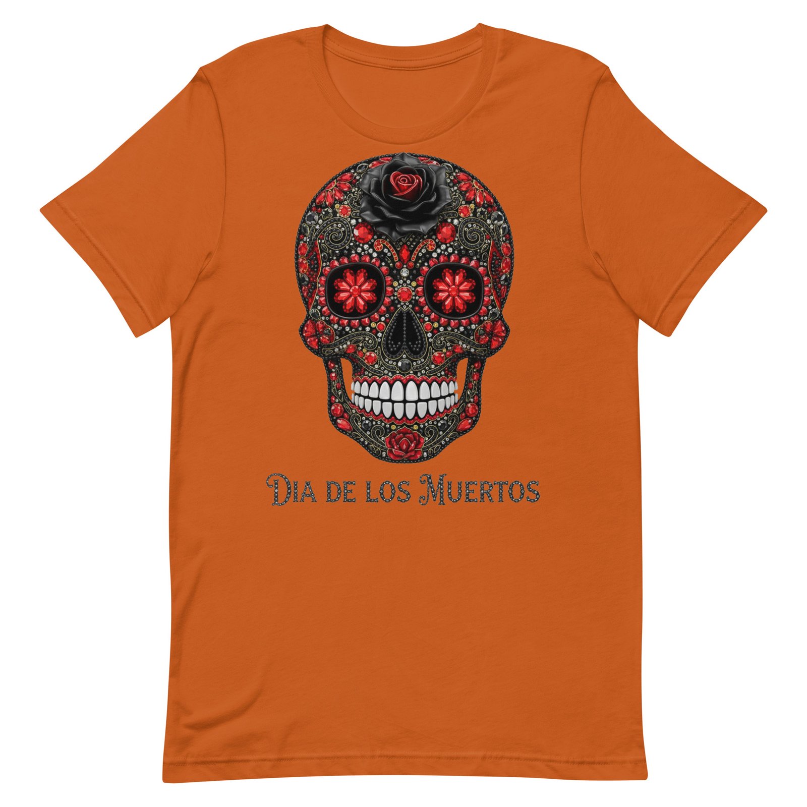 Dia de los Muertos Skull Unisex t-shirt - Image 6