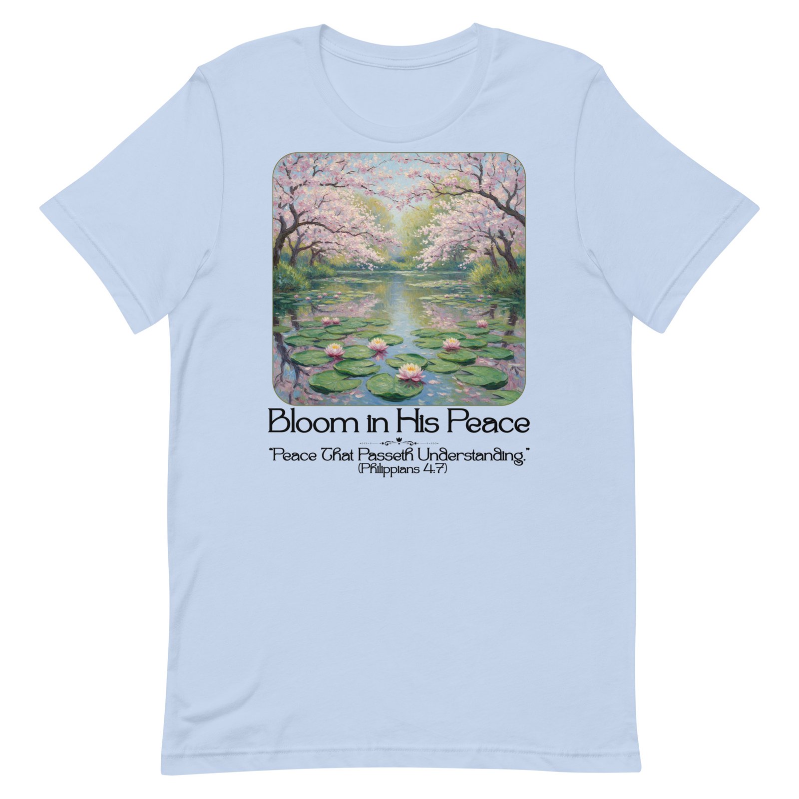 Bloom in his Peace Unisex t-shirt - Image 7