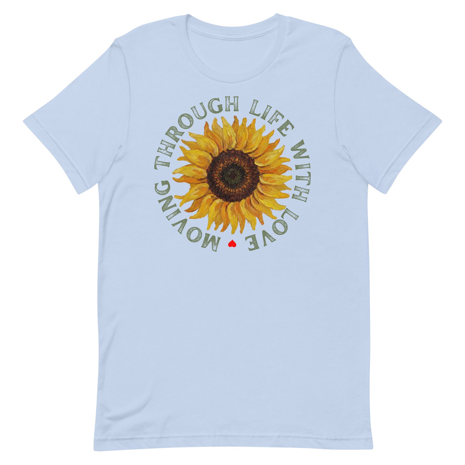 Moving through life with love Unisex t-shirt - Image 7
