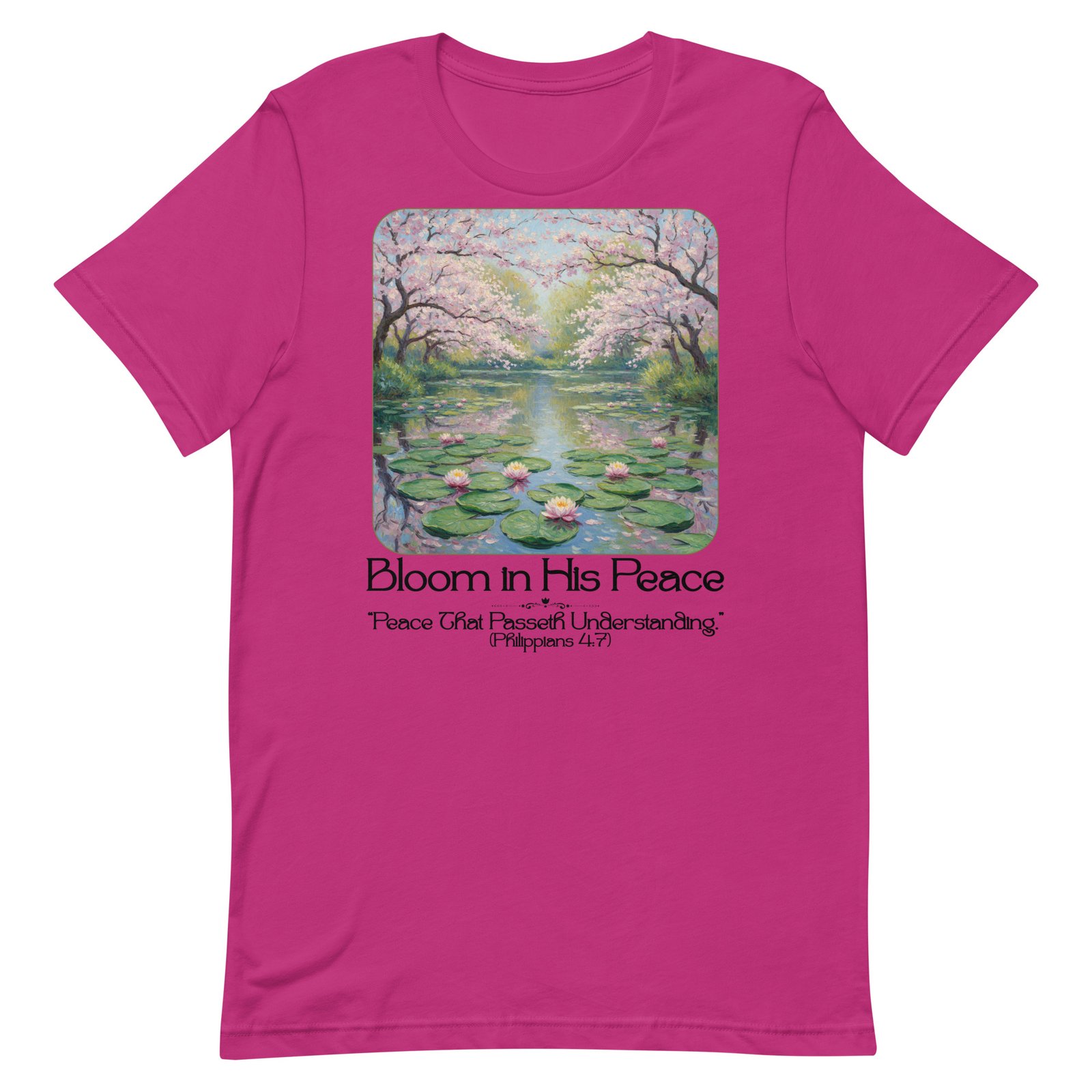 Bloom in his Peace Unisex t-shirt - Image 8