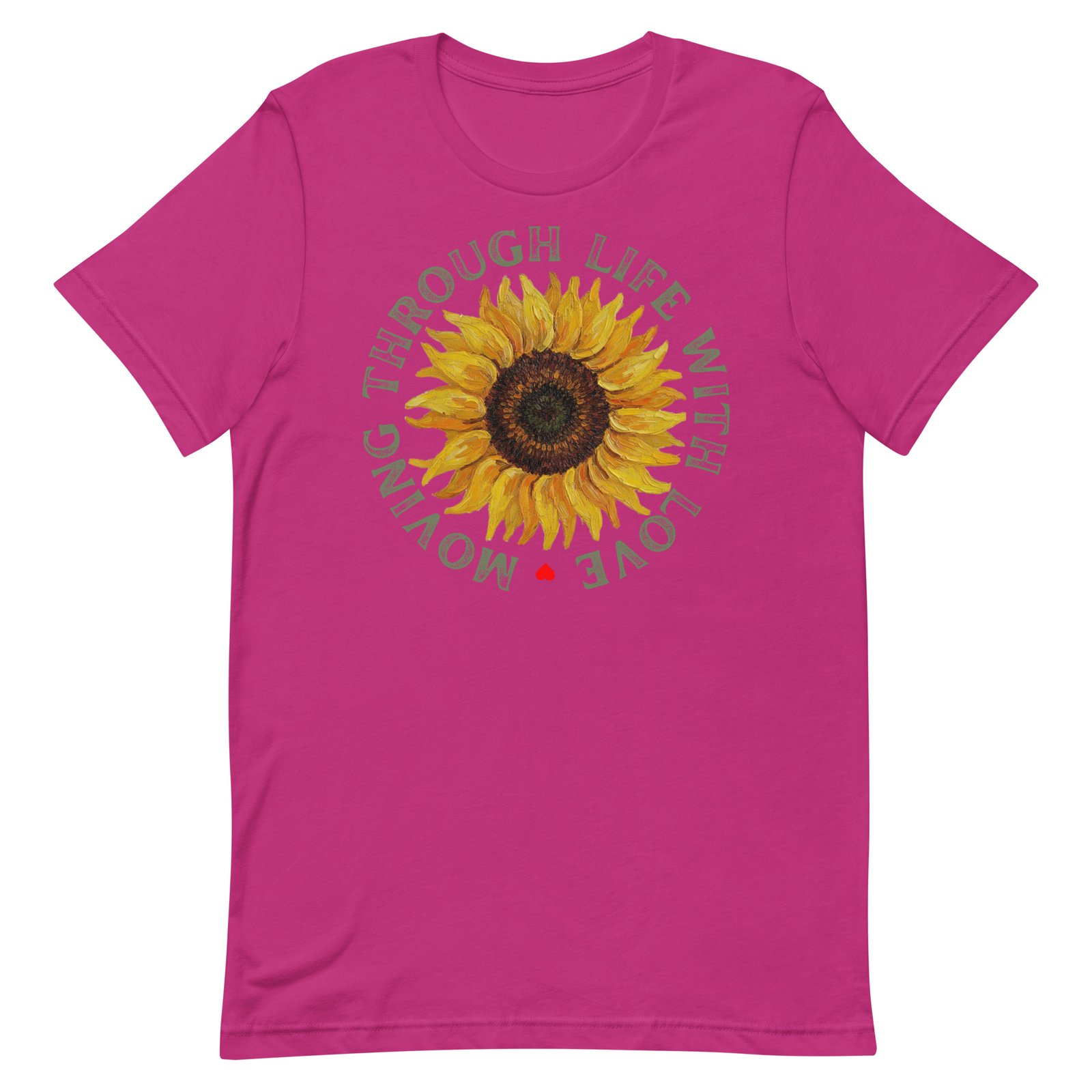 Moving through life with love Unisex t-shirt - Image 8