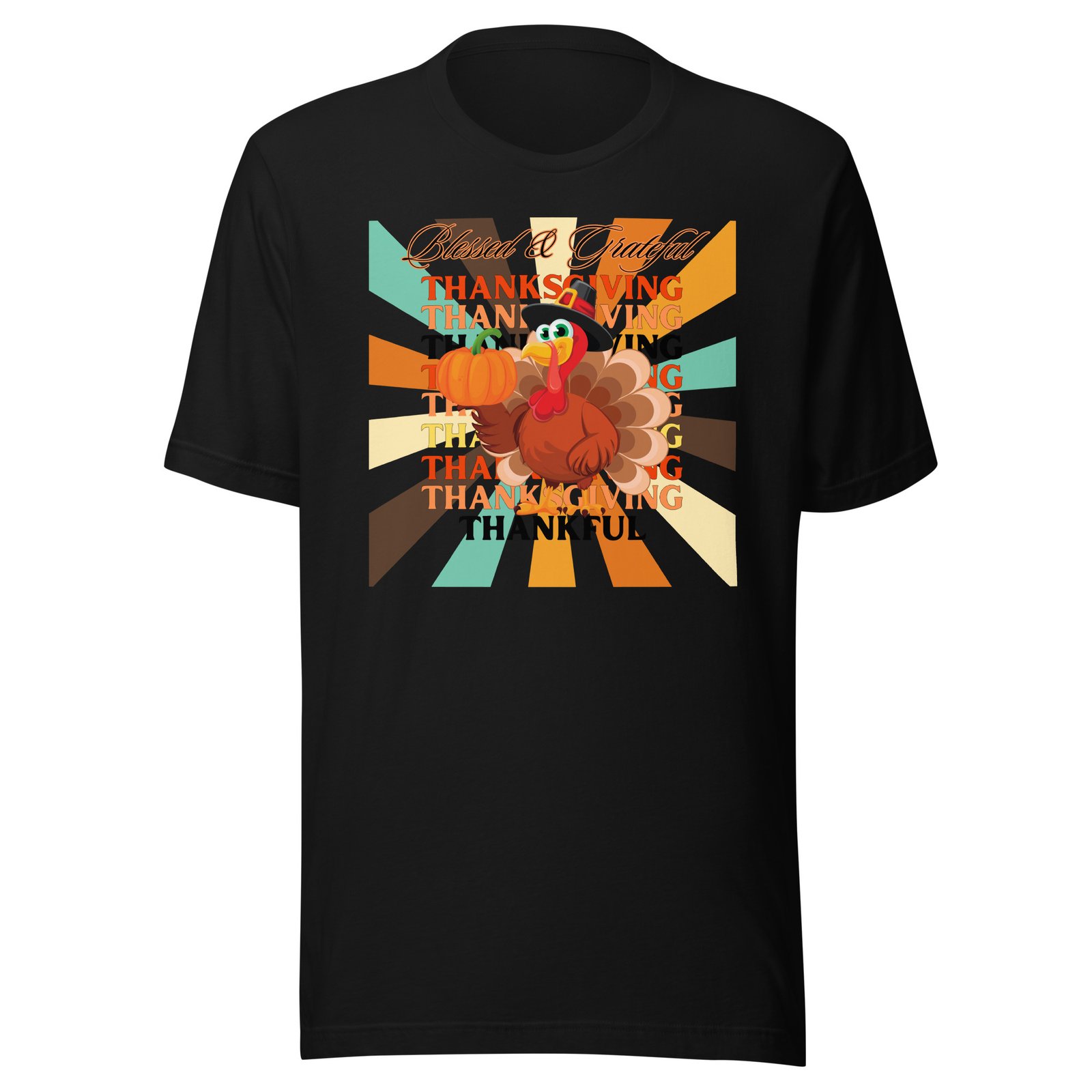 Blessed, Grateful and Thankful Unisex t-shirt - Image 2
