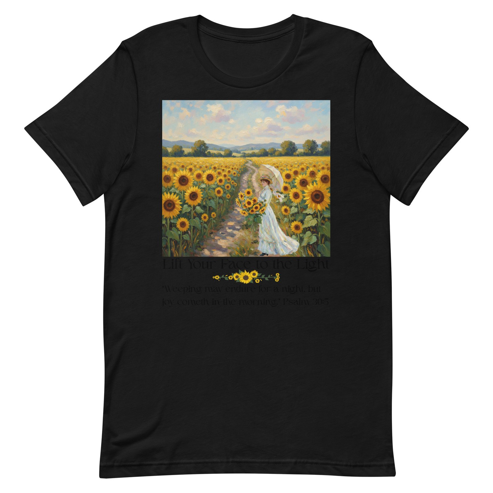 Lift your face to the light-Unisex t-shirt - Image 9