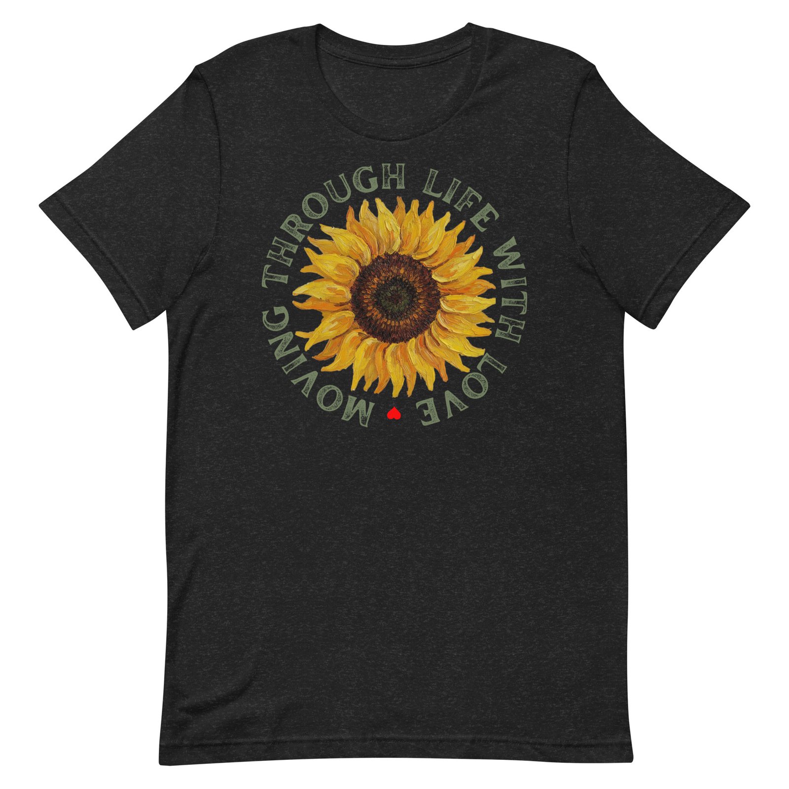 Moving through life with love Unisex t-shirt - Image 10
