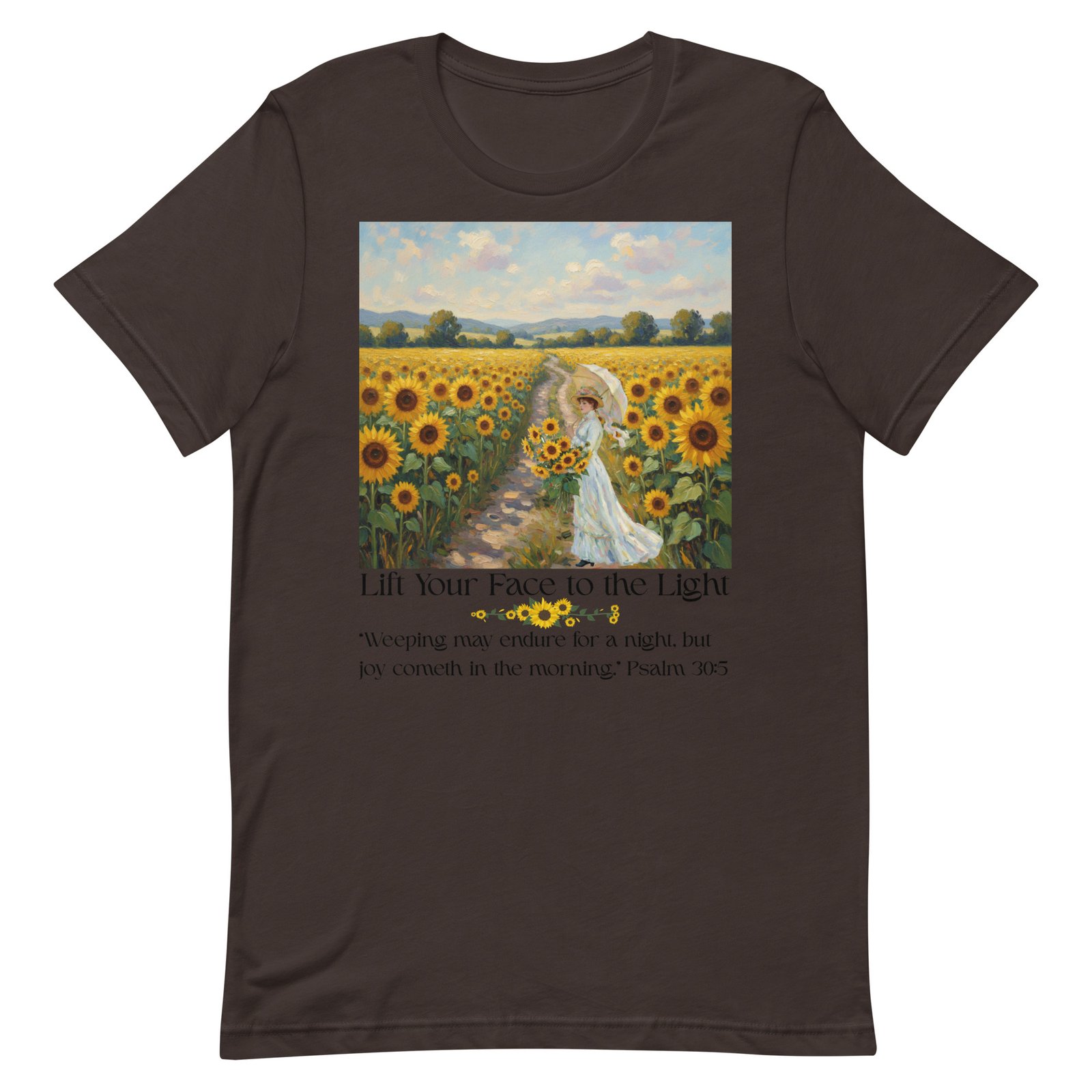 Lift your face to the light-Unisex t-shirt - Image 11