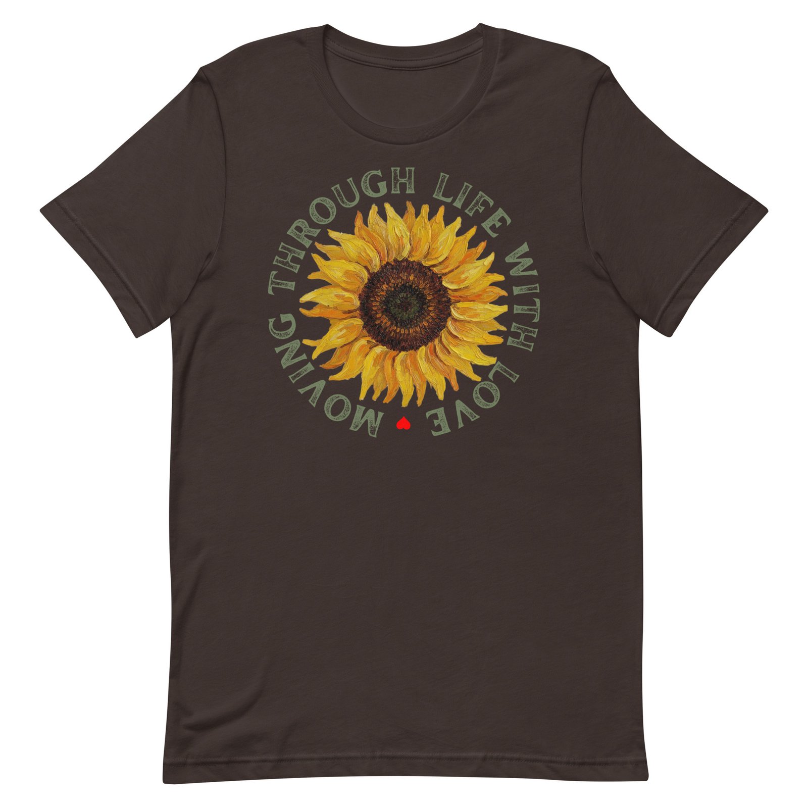 Moving through life with love Unisex t-shirt - Image 11