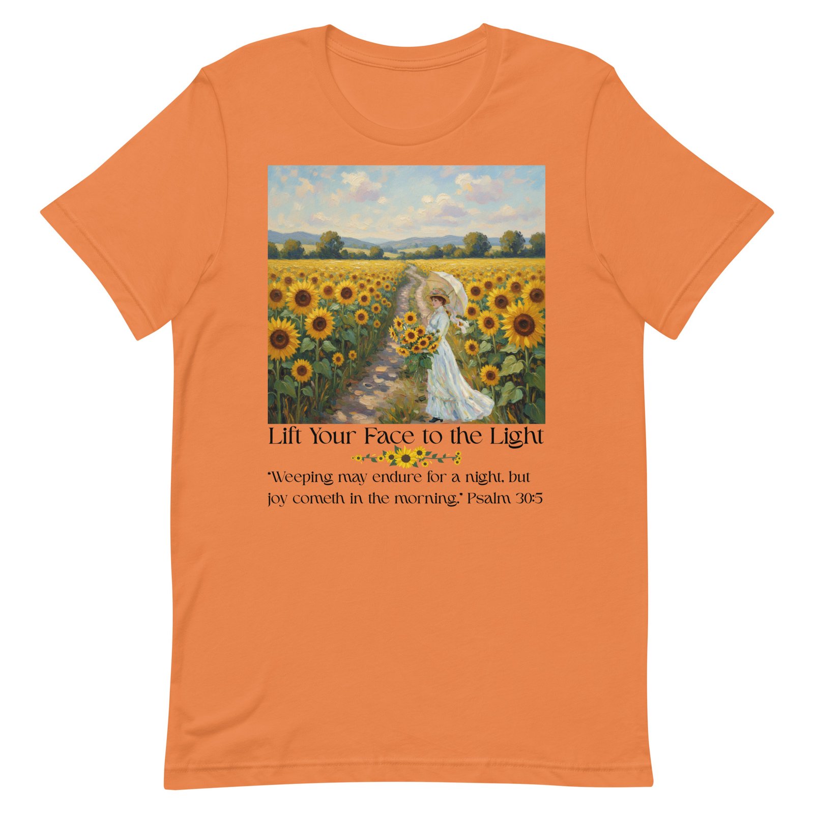 Lift your face to the light-Unisex t-shirt - Image 12
