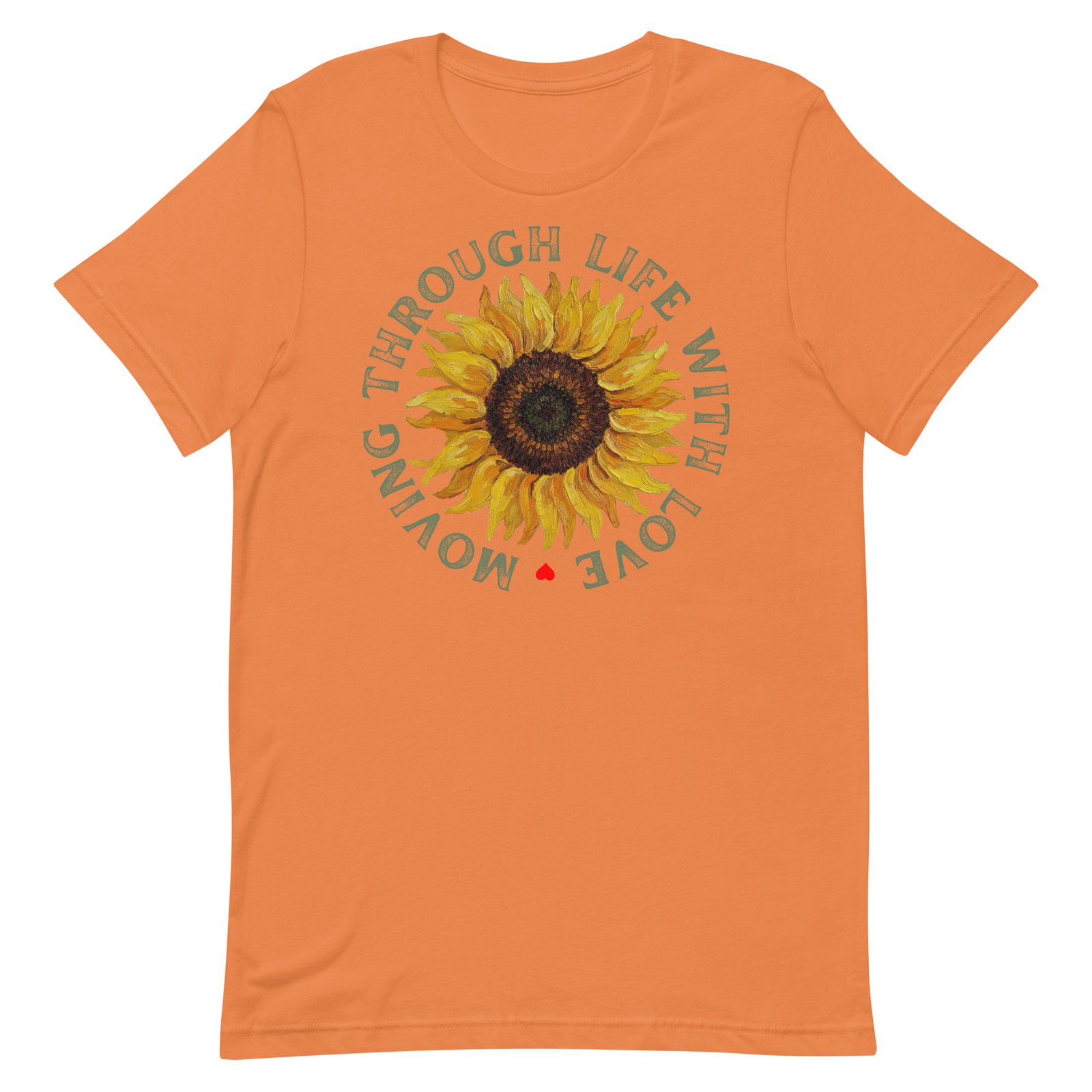 Moving through life with love Unisex t-shirt - Image 12