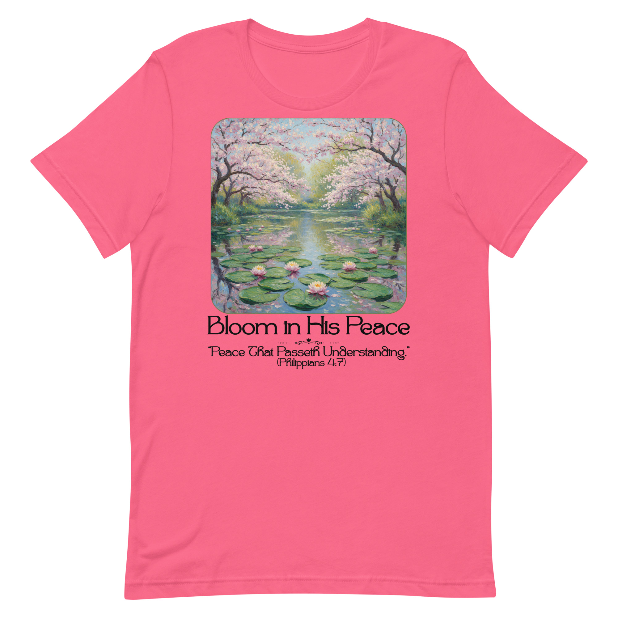 Bloom in his Peace Unisex t-shirt - Image 79