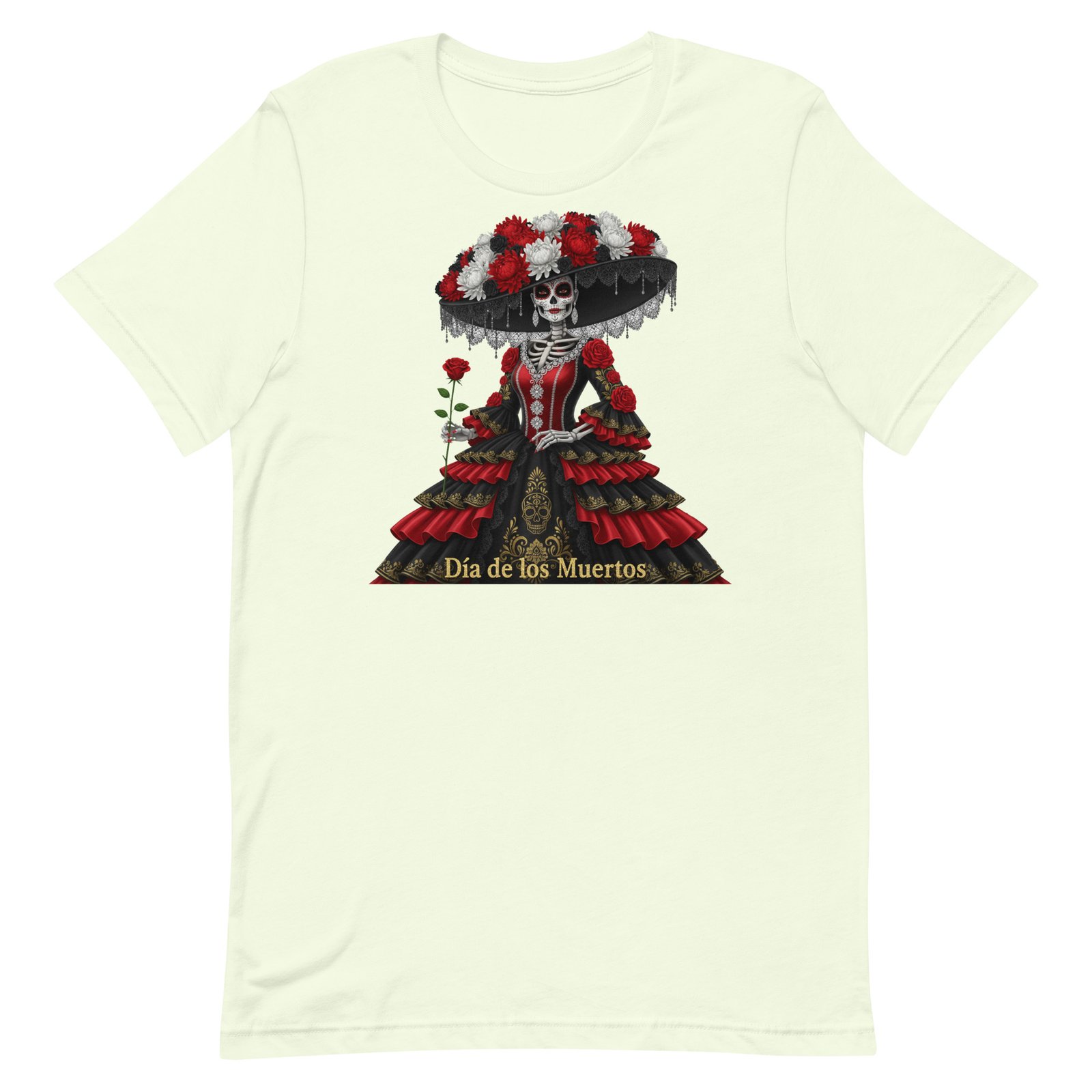 Catrina Dia de los Muertos Unisex t-shirt - Image 14