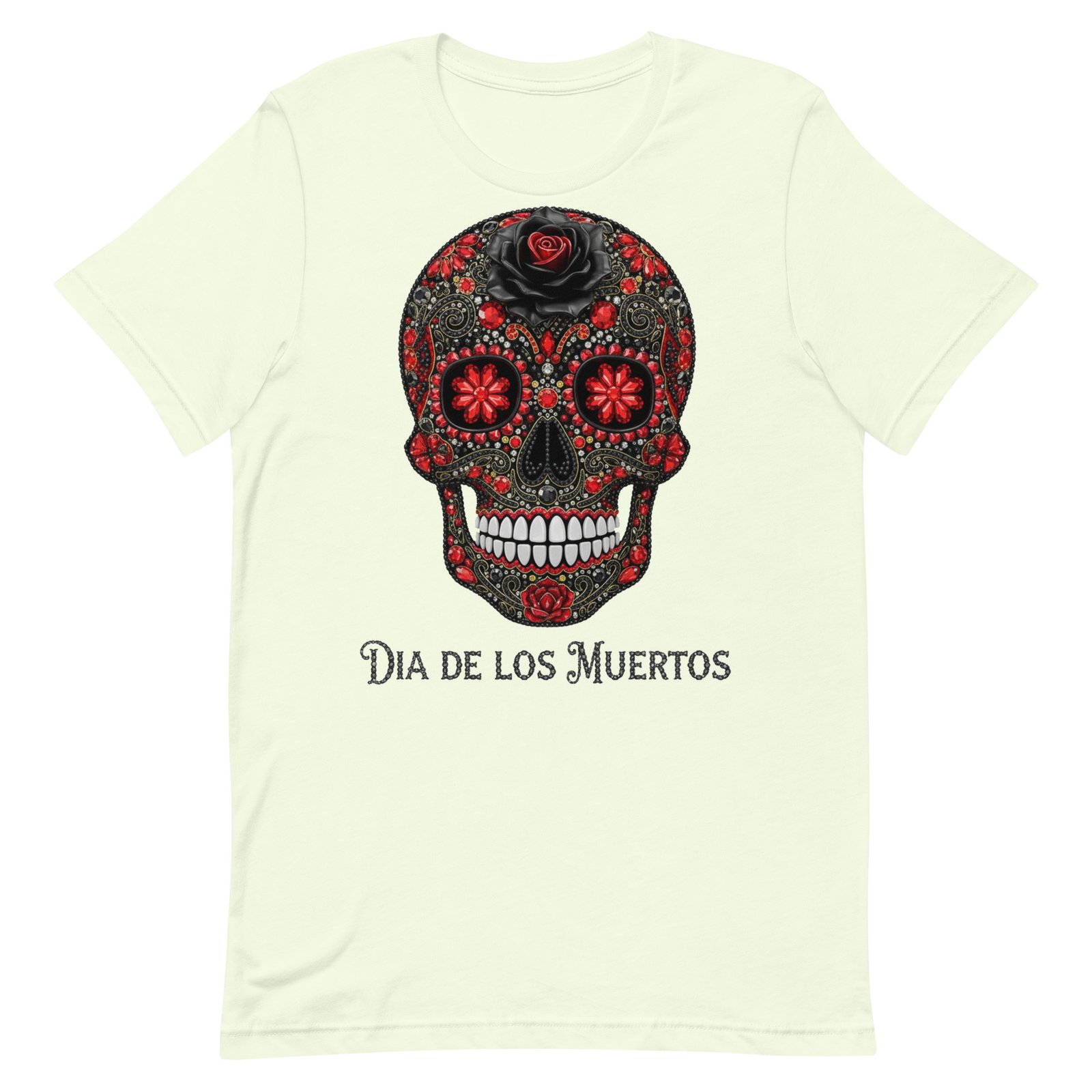 Dia de los Muertos Skull Unisex t-shirt - Image 14