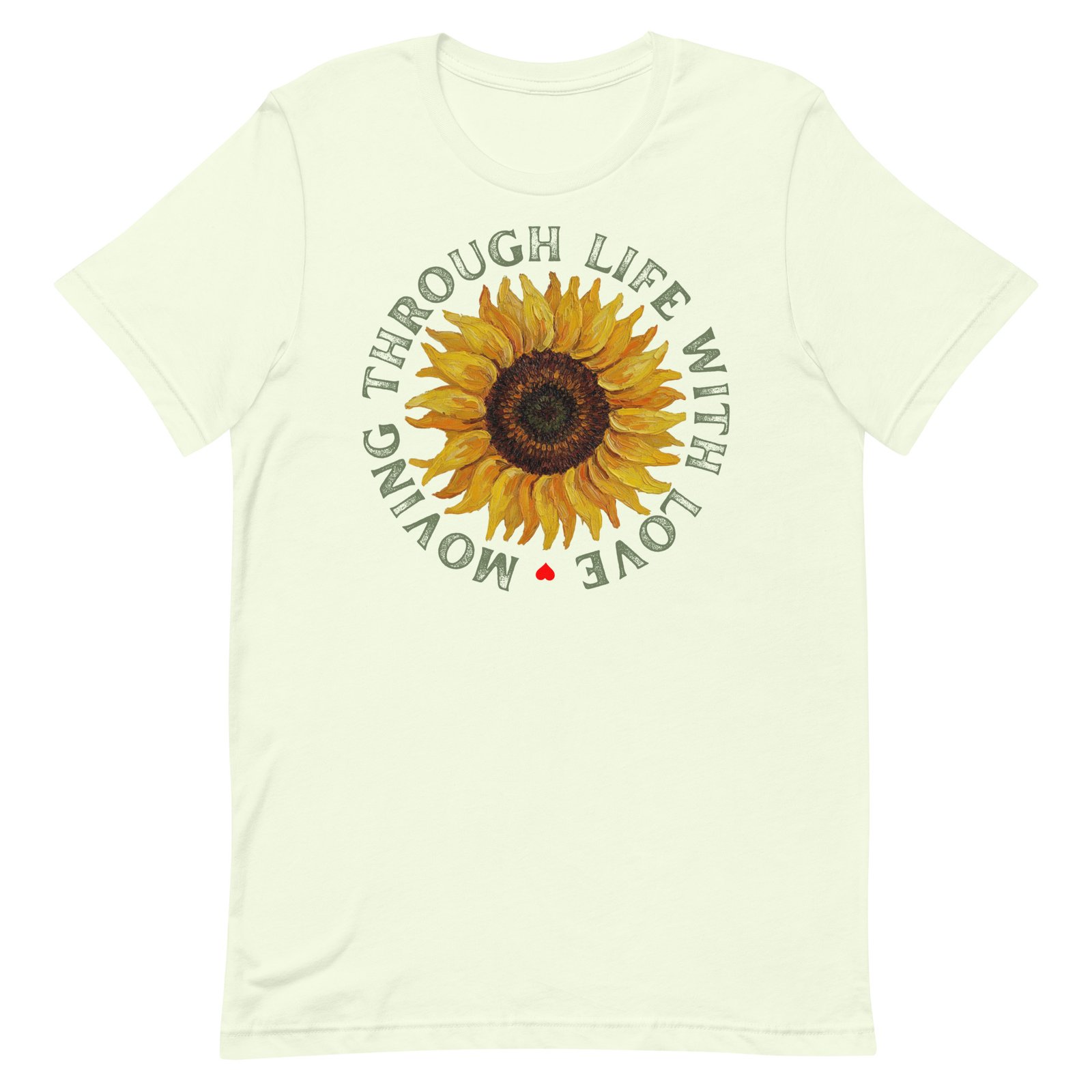 Moving through life with love Unisex t-shirt - Image 14