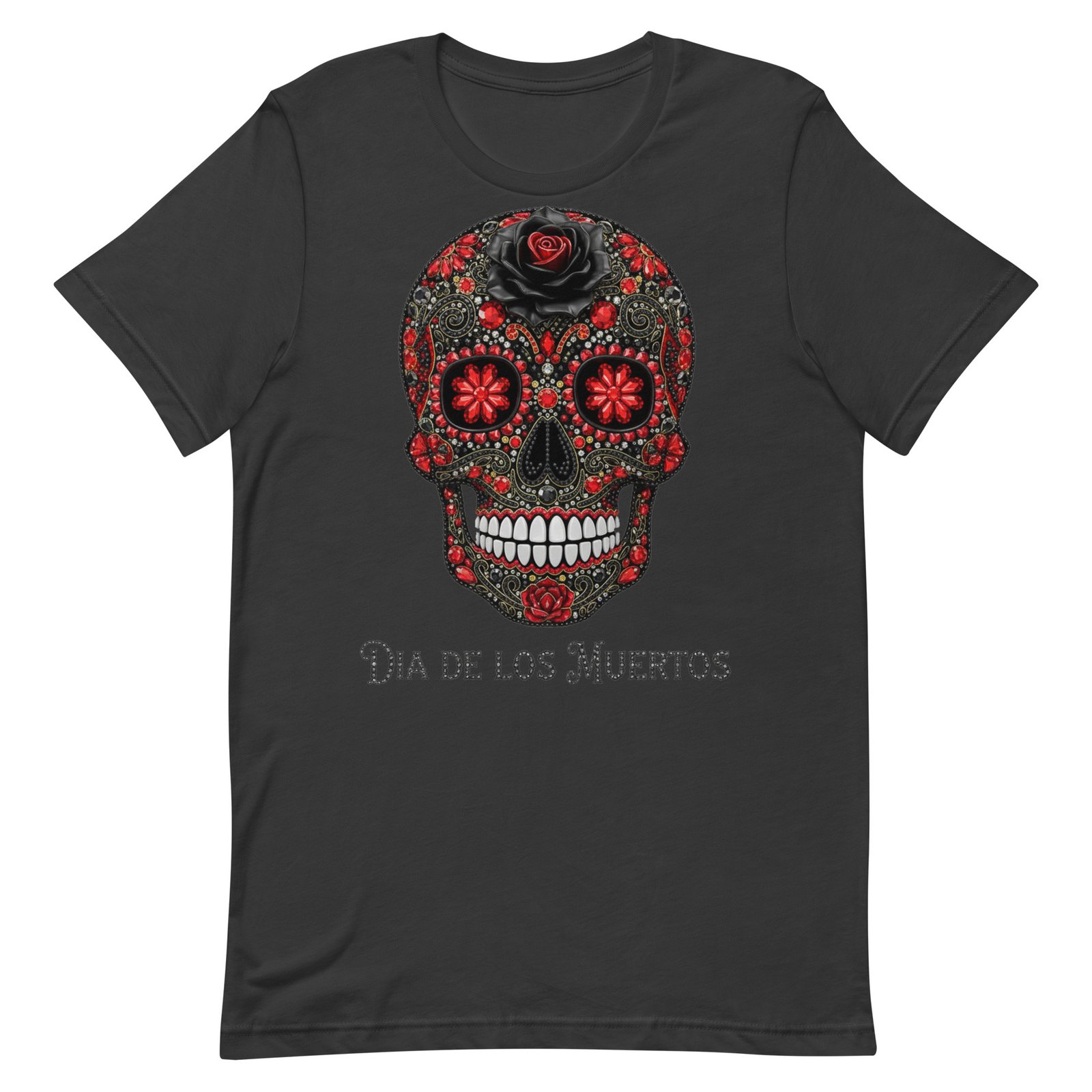 Dia de los Muertos Skull Unisex t-shirt - Image 80