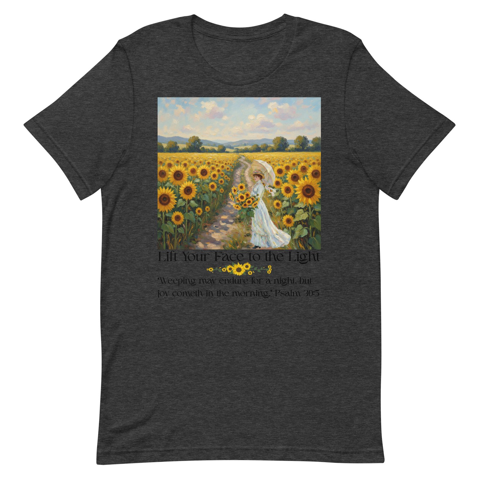 Lift your face to the light-Unisex t-shirt - Image 15