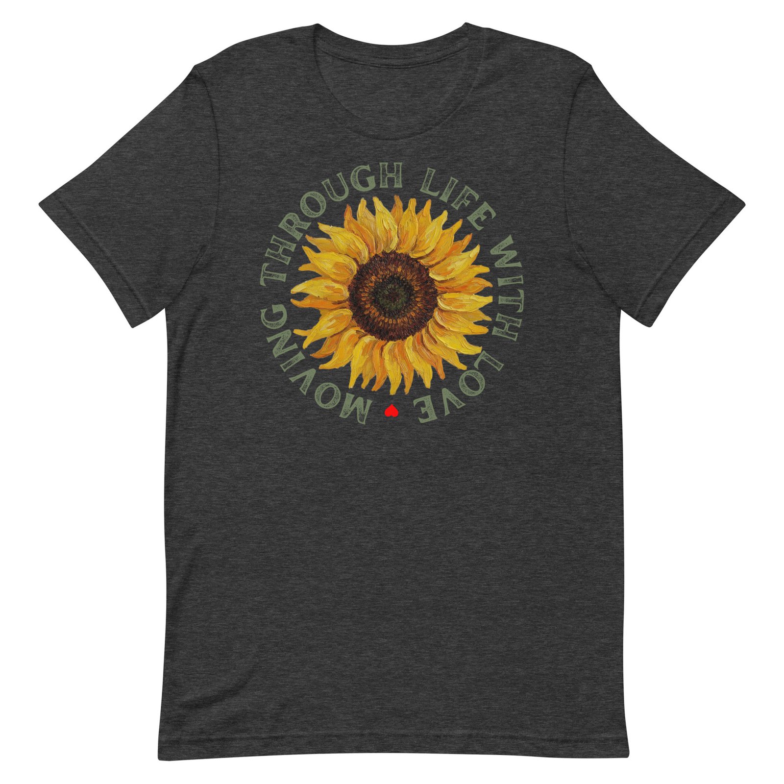 Moving through life with love Unisex t-shirt - Image 15