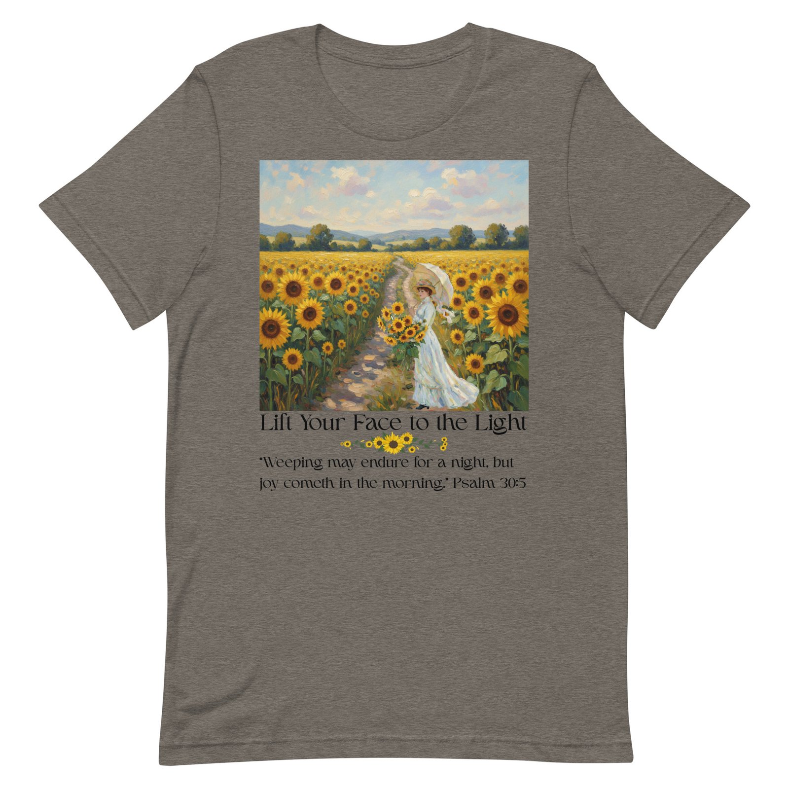 Lift your face to the light-Unisex t-shirt - Image 91