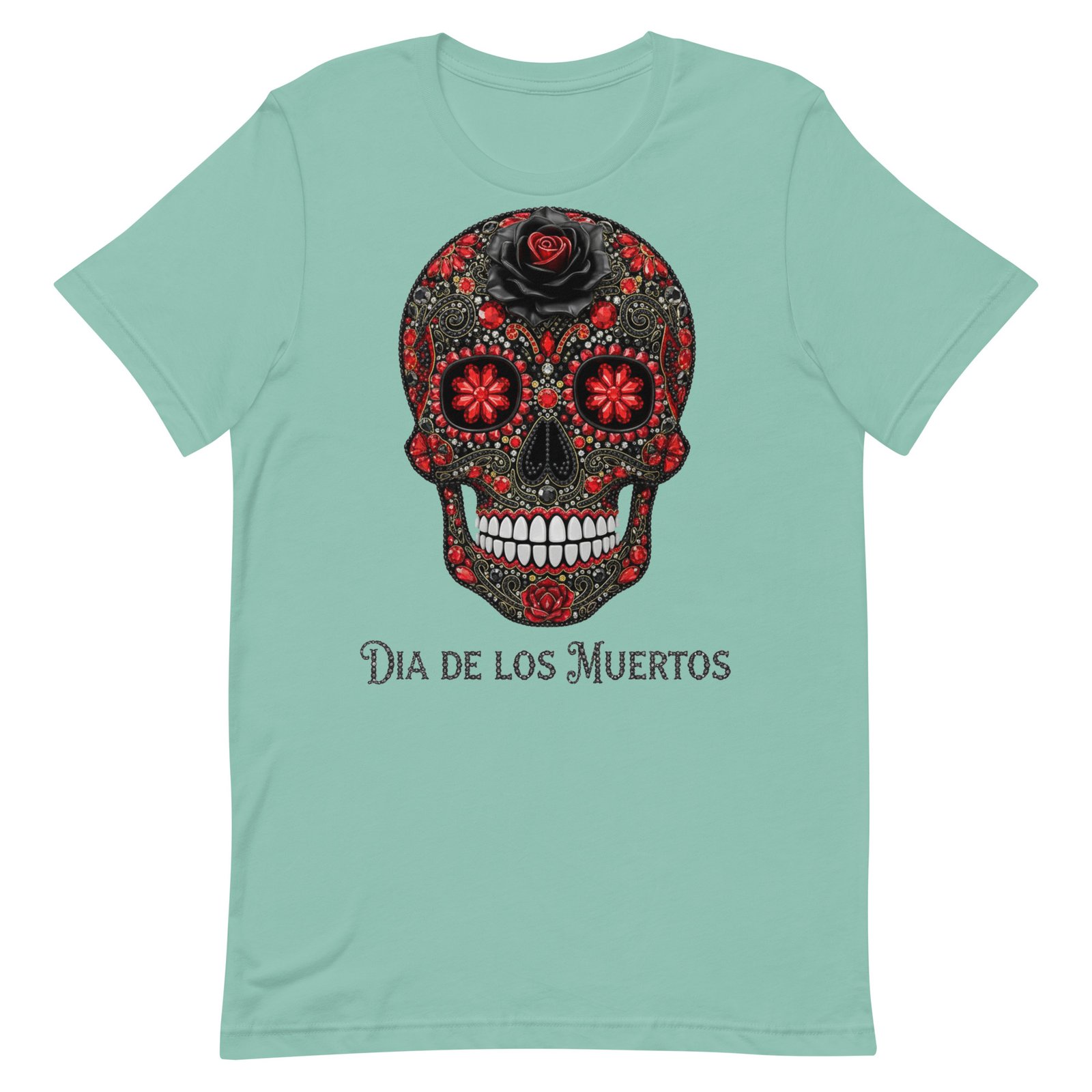 Dia de los Muertos Skull Unisex t-shirt - Image 16