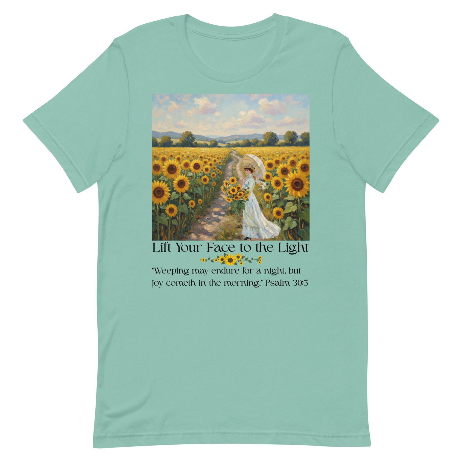 Lift your face to the light-Unisex t-shirt - Image 16