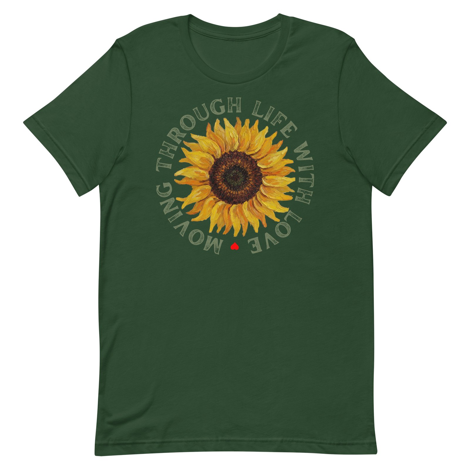 Moving through life with love Unisex t-shirt - Image 17