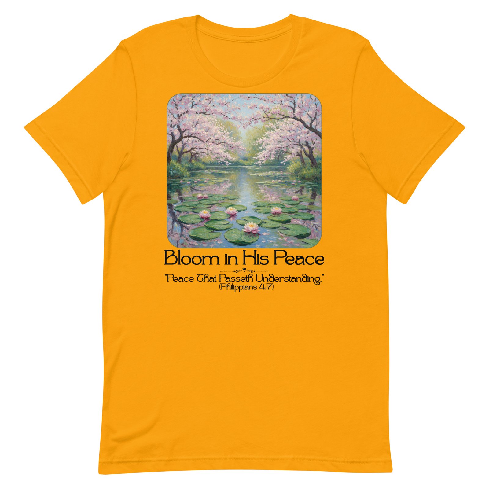 Bloom in his Peace Unisex t-shirt - Image 18