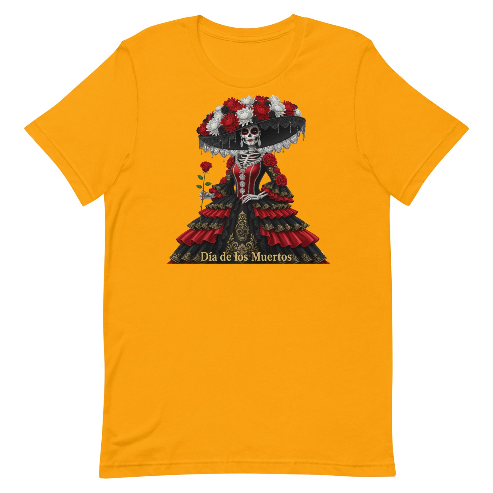 Catrina Dia de los Muertos Unisex t-shirt - Image 18
