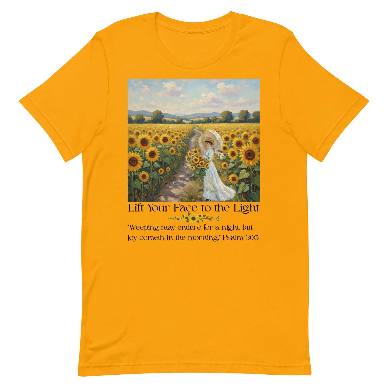 Lift your face to the light-Unisex t-shirt - Image 18